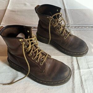 Dr. Martens the Original leather boots, 4 USM/ 36 EU, worn once